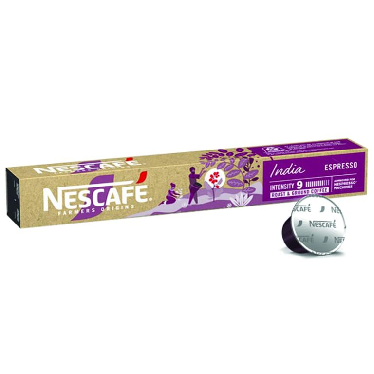 کپسول قهوه نسکافه مدل India Espresso (پک ۱۰ عددی)
