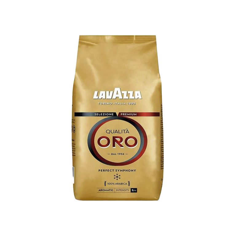 دانه قهوه لاوازا مدل Qualità Oro وزن ۱ کیلوگرم