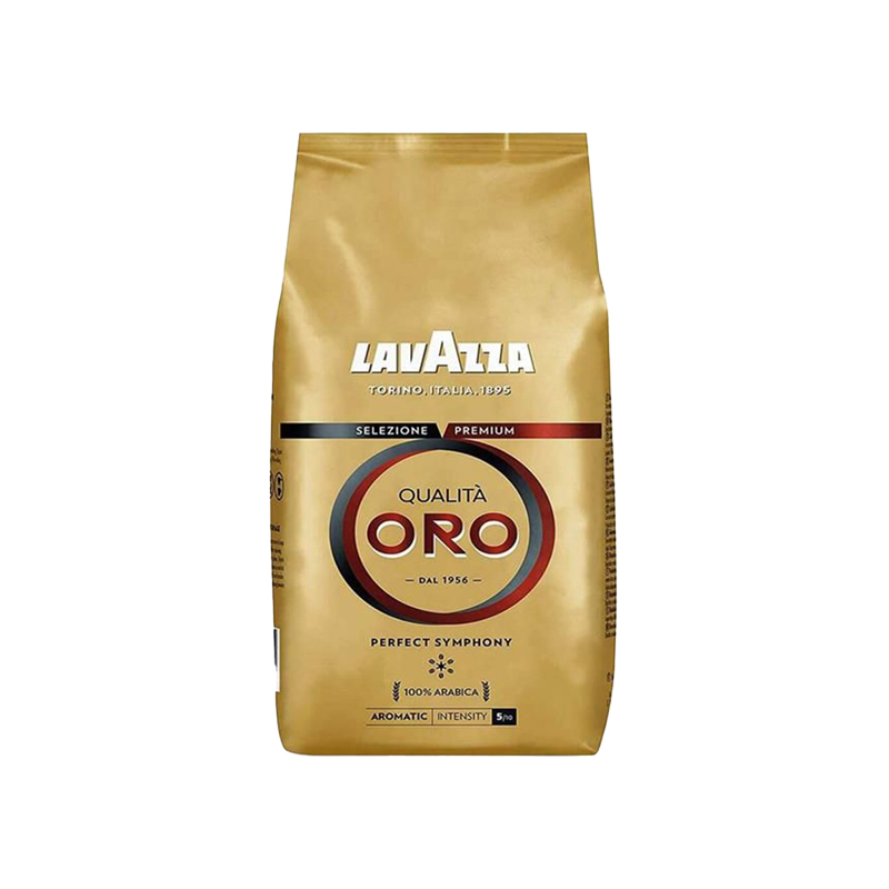 دانه قهوه لاوازا مدل Qualità Oro وزن ۱ کیلوگرم
